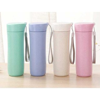 Binh đựng nước lúa mạch 400ml có dây cầm