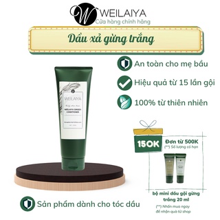 Dầu xả Weilaiya tinh chất gừng hỗ trợ móc tóc và ngăn rụng tóc 250ml - Hàng chính hãng