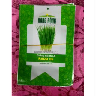HẠT GIỐNG HÀNH LÁ 2.5G
