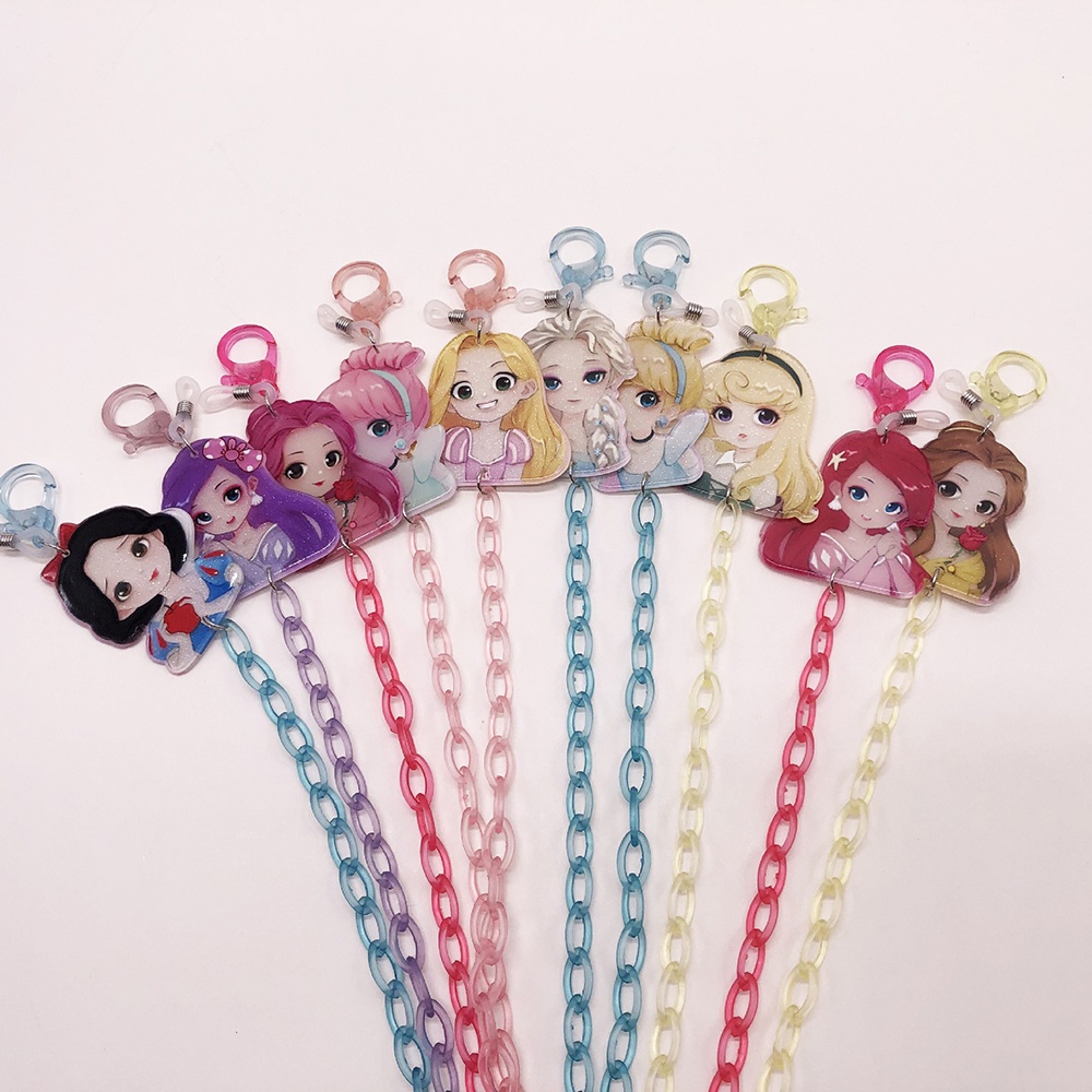 Dây Đeo Mắt Kính Acrylic 61cm Màu Kẹo Xinh Xắn Tiện Dụng