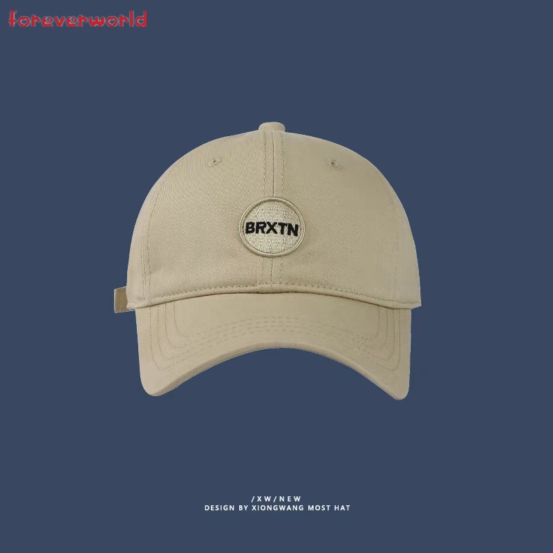 Mũ lưỡitrai nam nữ đa dạng Vòng tròn thêu chữ cái mũ lưỡi trai form unisex nam nữ