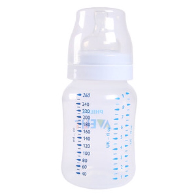 LẺ/BỘ 2 BÌNH SỮA AVENT CLASSIC CỔ RỘNG 260ML/330ML