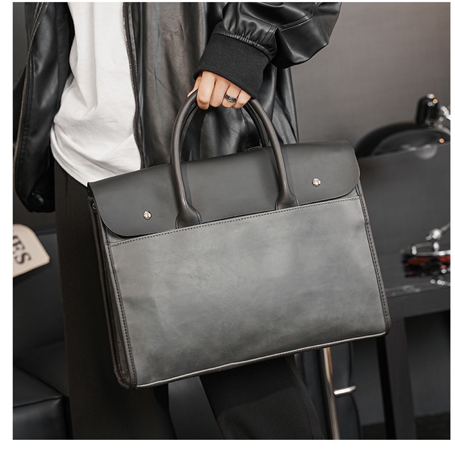 Túi xách nam hàn quốc, túi đeo vai thời trang, cặp công sở nam