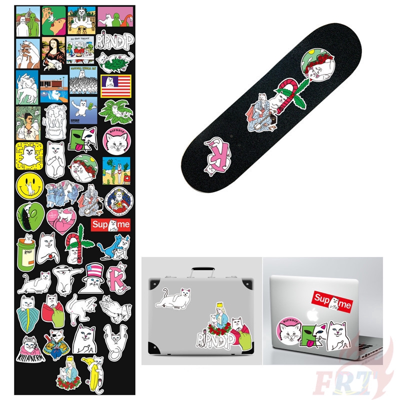 ❉ RipNDip Series 01 Arts Series Stickers ❉ 50Pcs/Set Luggage Laptop Skateboard Doodle Stickers