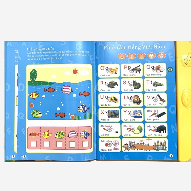 Combo Sách Nói Thông Minh Và Bảng Viết Tự Xoá (Kèm Pin)