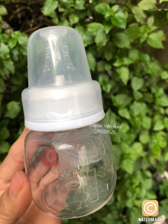 (Tặng thêm 1 núm) Bình sữa cổ hẹp Dolphin 60ml