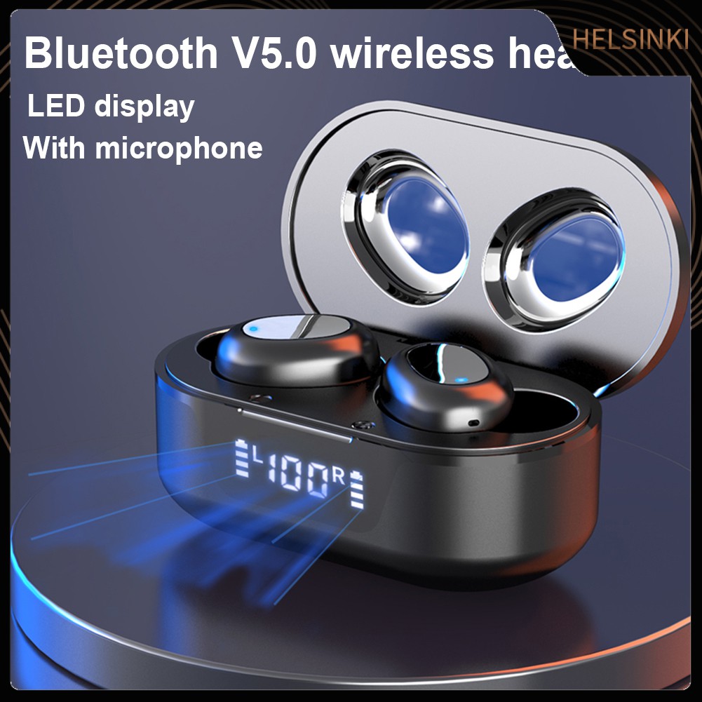 Tai Nghe Bluetooth Không Dây Tw16 V5.0 Âm Thanh Nổi 3d Hifi