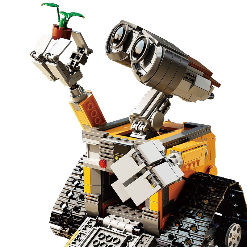 Đồ Chơi Lắp Ráp Kiểu LEGO Mô Hình Robot Người Máy WALL-E Với 700+ Mảnh Ghép