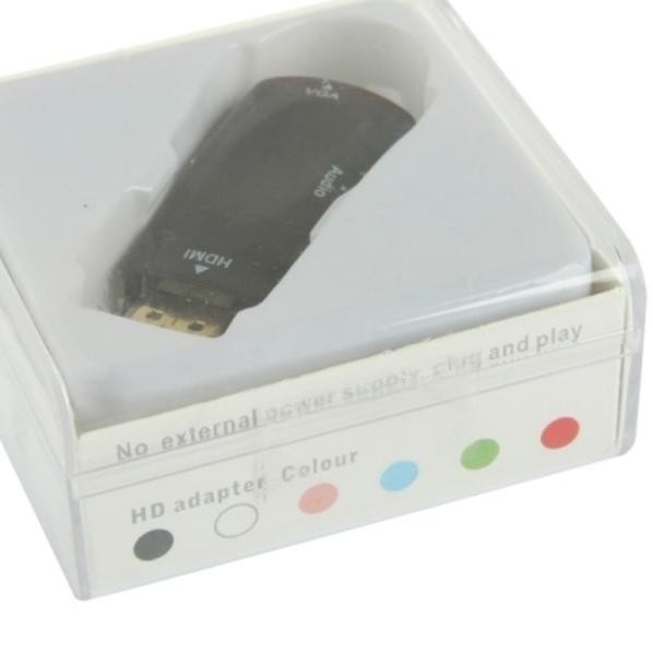 Bộ Chuyển Đổi Hdmi Sang Vga Full Hd 1080p (màu Trắng Và Đen) Chất Lượng Cao | BigBuy360 - bigbuy360.vn