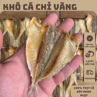500gram Khô cá chỉ vàng tẩm gia vị vừa ăn loại 1 thịt dày ngon ngọt giá rẻ đặc sản nha trang khacakho