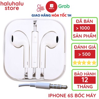 Tai nghe iphone chính hãng 6 6s plus bóc máy chân tròn 3.5mm cho ip 5 6 6s 6 plus 6s plus