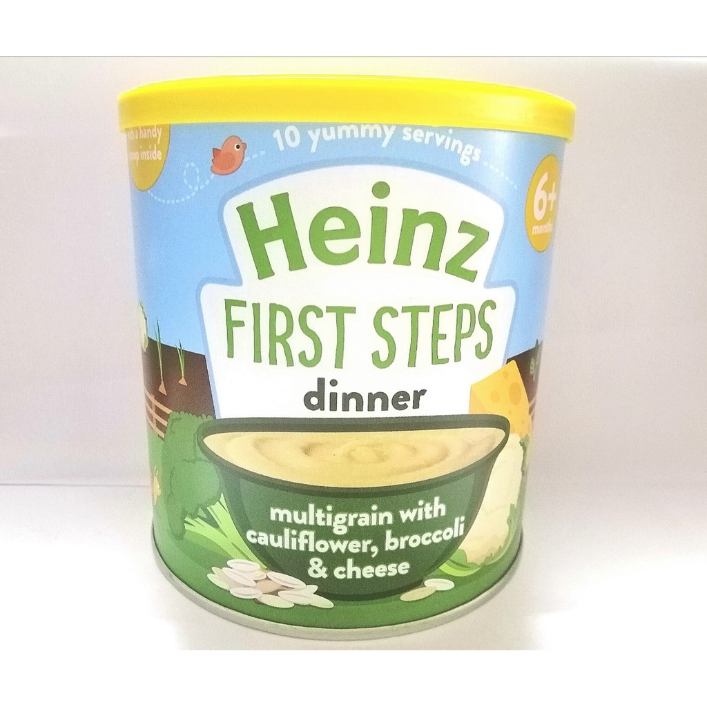 Bột Ăn Dặm Heinz Mẫu Mới Cho Bé Từ 6/7 Tháng Tuổi