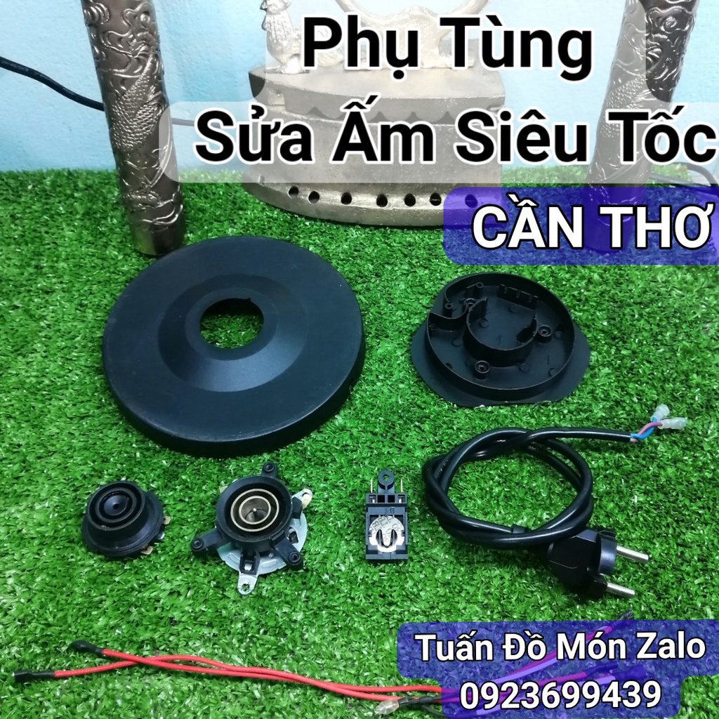 Phụ tùng sửa chữa ấm siêu tốc inox thông dụng đủ loại linh kiện tháo máy chính hãng