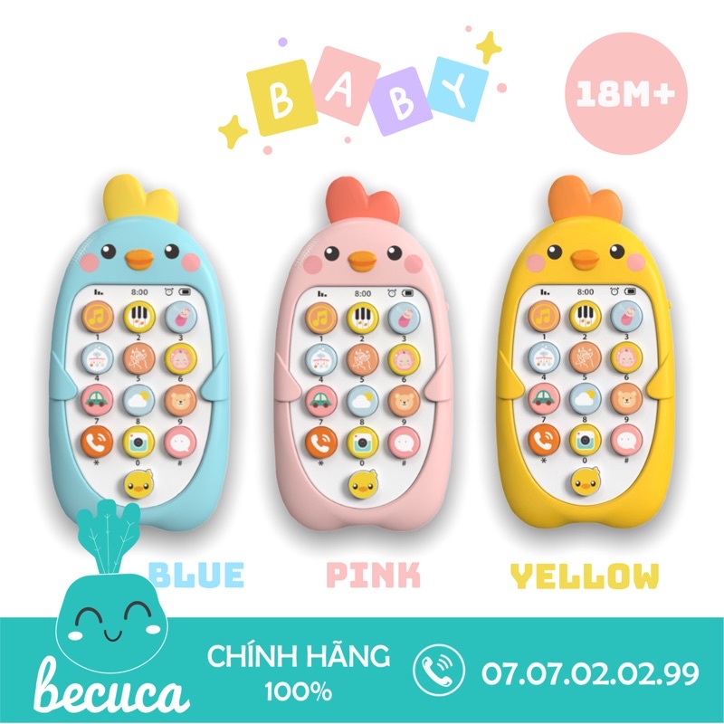 Điện thoại phát triển trí tuệ âm nhạc cho bé
