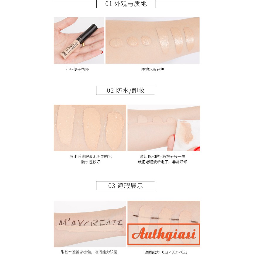 Che khuyết điểm Maycreate CKĐ dạng lỏng siêu thích | BigBuy360 - bigbuy360.vn