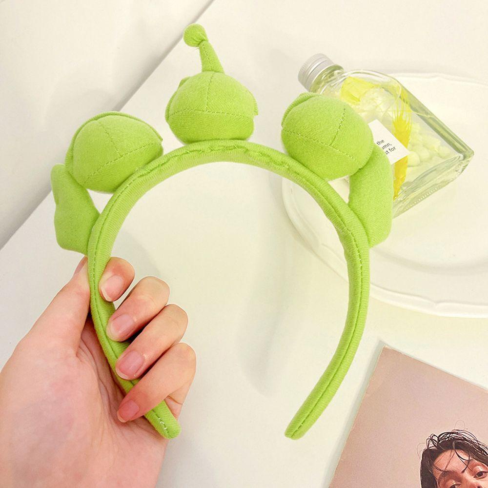 Băng Đô Cài Tóc Hình Chú Ếch Phối Lông Dễ Thương