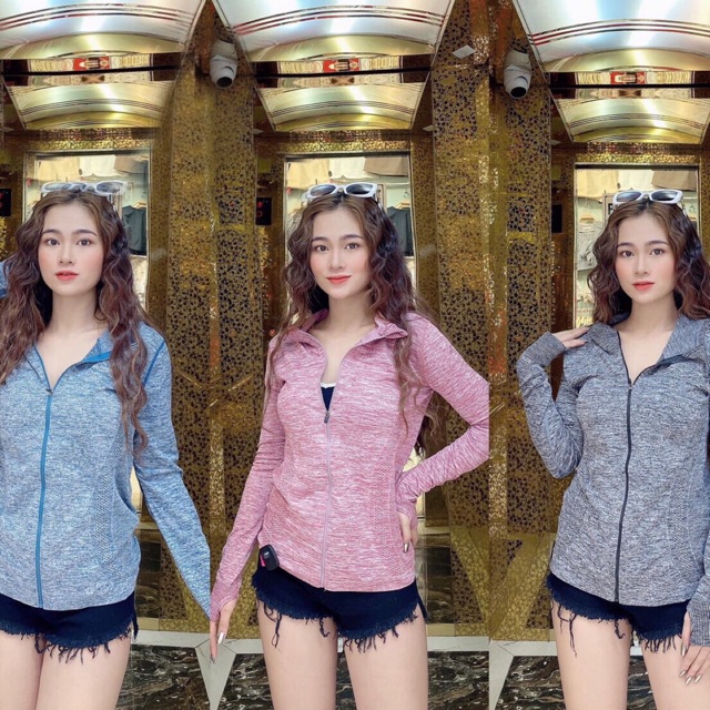 Áo Khoác Dệt Tập Gym Mới