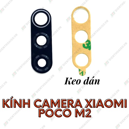 Mặt kính camera dành cho xiaomi poco m2