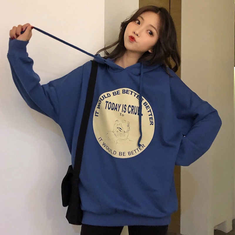 Áo hoodie nữ Hàn Quốc chất nỉ - Thời trang và thoải mái