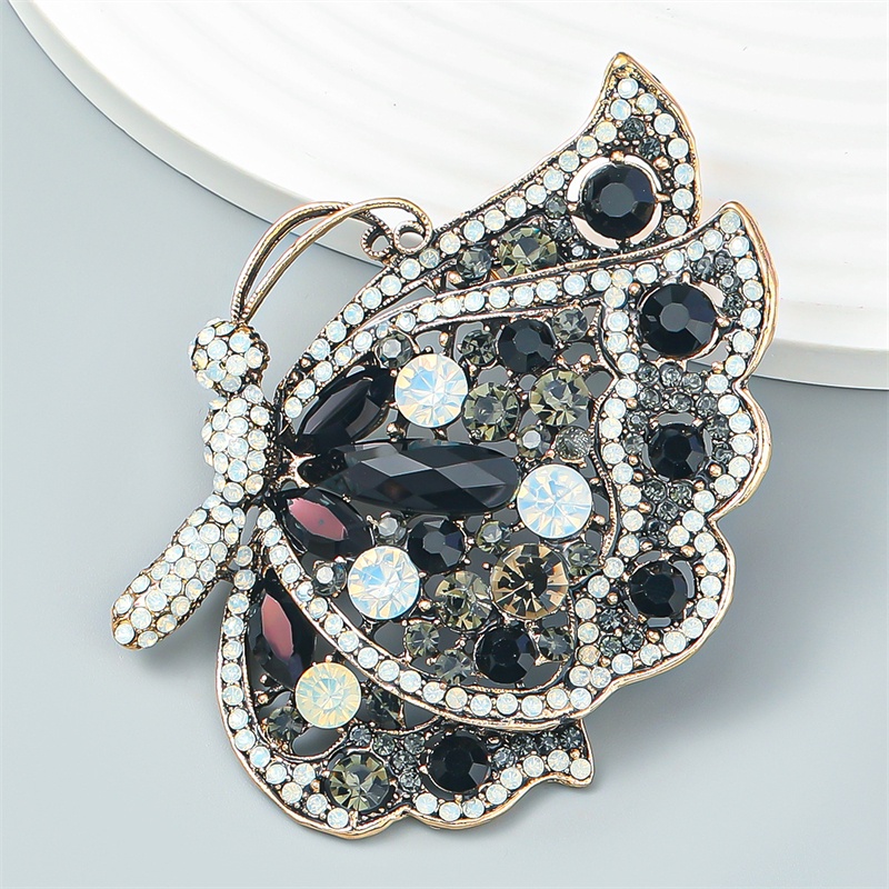 Mới Ghim Cài Áo Hình Con Bướm Đính Ngọc Trai Nhân Tạo Thời Trang Cho Nữ