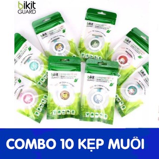 Combo 10 kẹp đuổi muỗi cho bé bo 10c )
