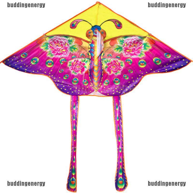 Diều 90*55cm họa tiết bướm đầy màu sắc kèm dây 50m độc đáo