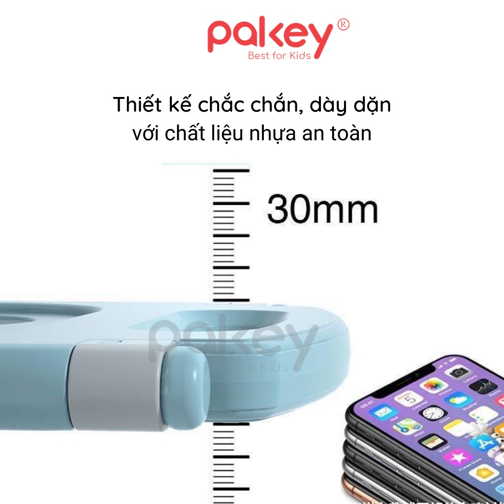 Quây Cũi Nhựa Gấp Gọn PAKEY - TẶNG Thảm +Bóng +Giỏ +Bóng Rổ, Quây Nhà Banh Chính Hãng An Toàn Cho Bé