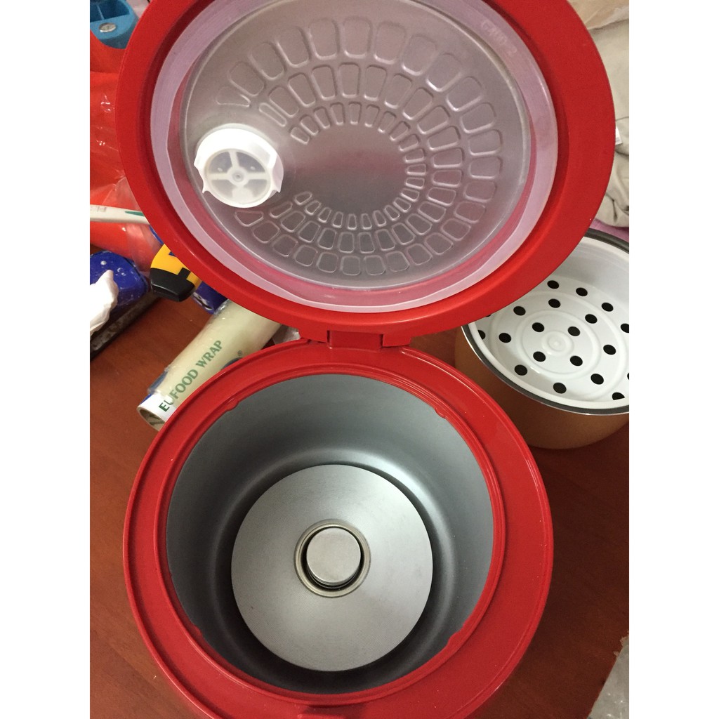 [GIÁ SỐC] Nồi cơm điện Kangaroo 1.2 lít KG822 đỏ ảnh thật | BigBuy360 - bigbuy360.vn
