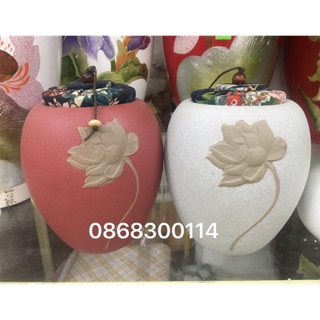 Lọ sứ đựng chè