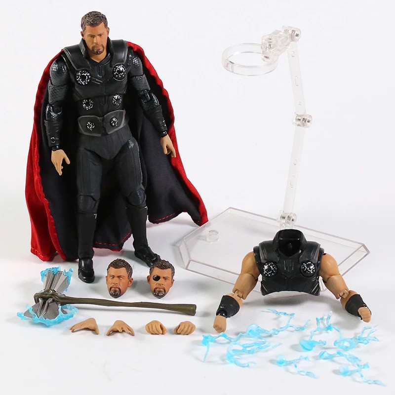 Mô Hình Thor Mafex No.104 Trong Marvel Avenger Infinity War Có Khớp - Bootleg