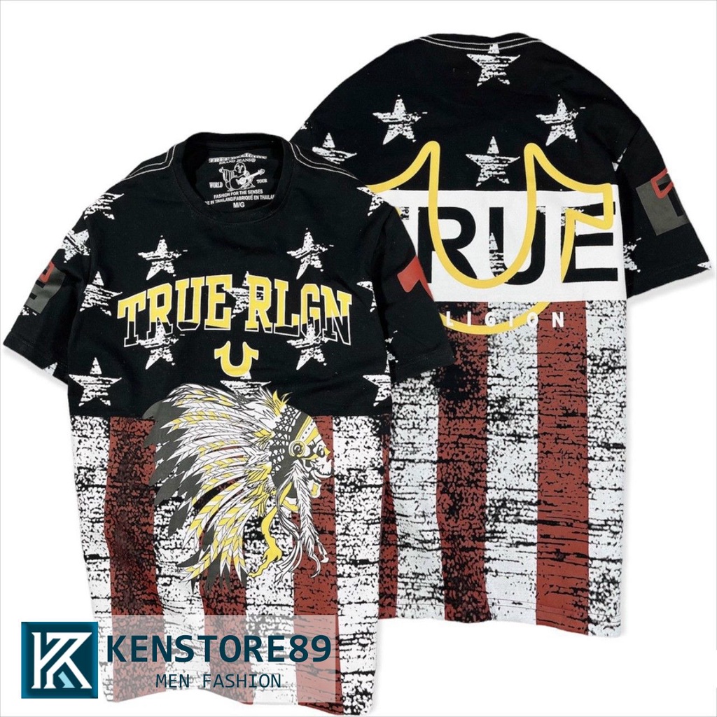 Áo thun nam cổ tròn TRUE STAR Thailand cao cấp KENSTORE89 ATV232