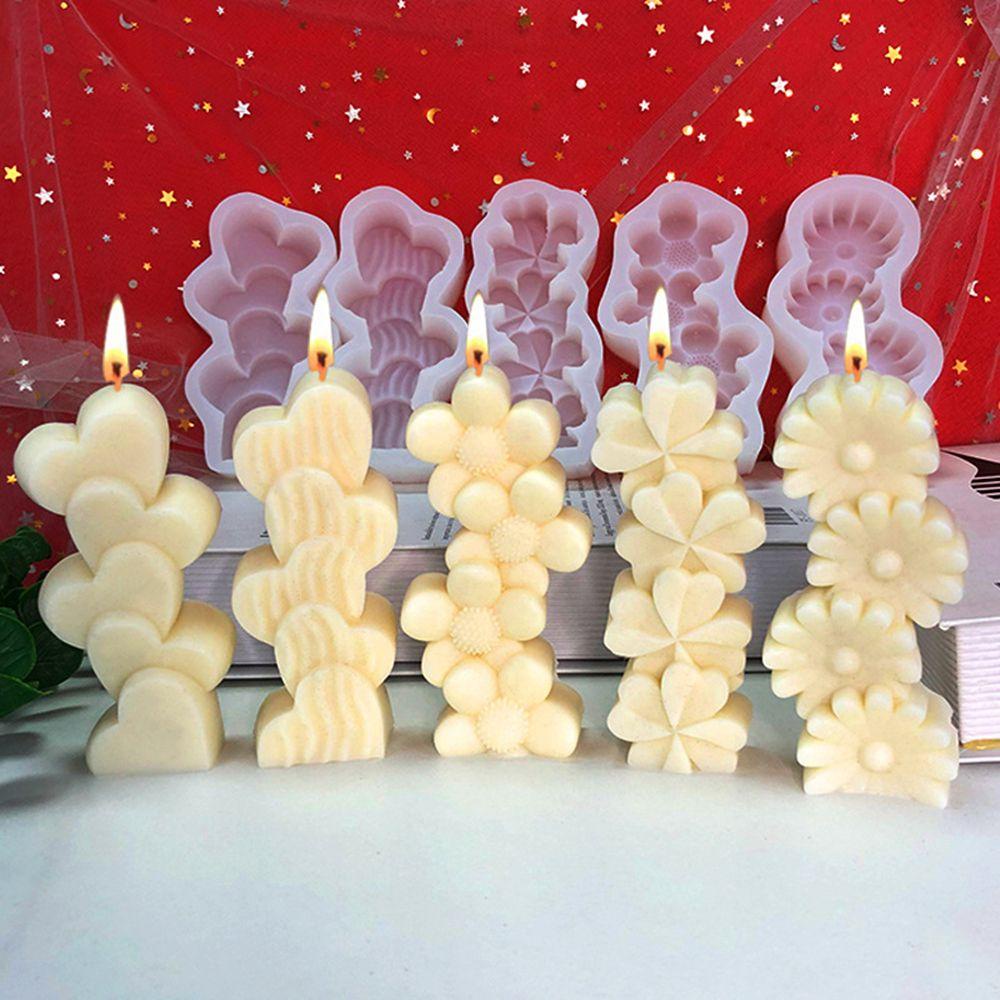 Khuôn Làm Nến / Xà Phòng Handmade Hình Trái Tim