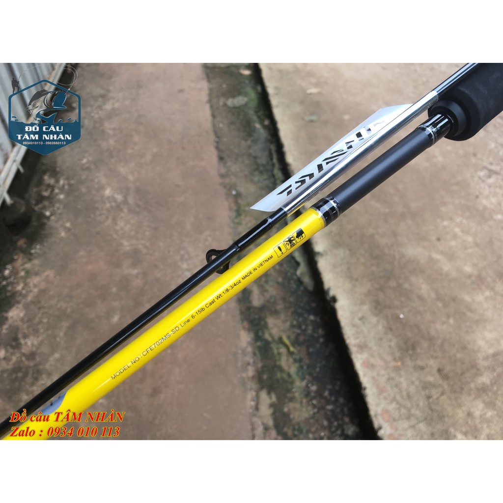 Cần lure Daiwa Crossfire - Made in Việt Nam