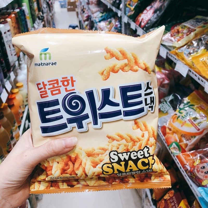 Quẩy ống, xoăn 140, 200g vị rong biển Hàn Quốc