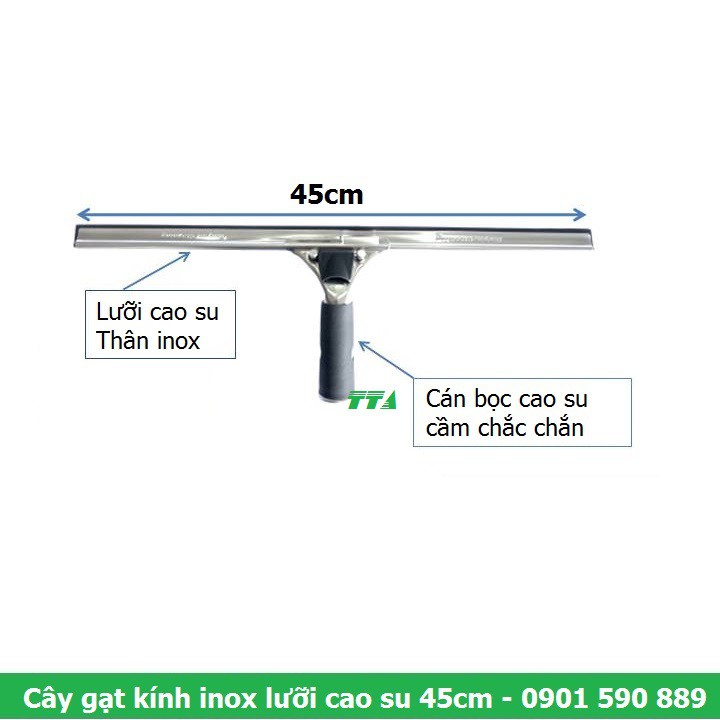 Cây gạt vệ sinh kính 45cm