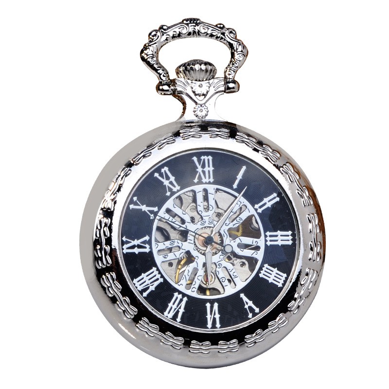 Đồng hồ cơ bỏ túi anime Touhou Wiki Gensokyo Sakuya hai chiều phong cách retro thời trang