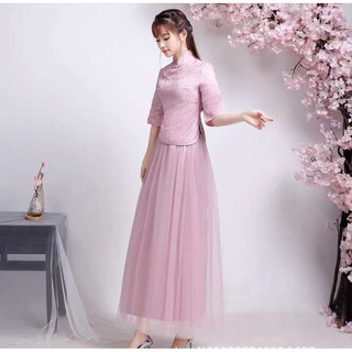 Sườn xám phong cách Trung Hoa