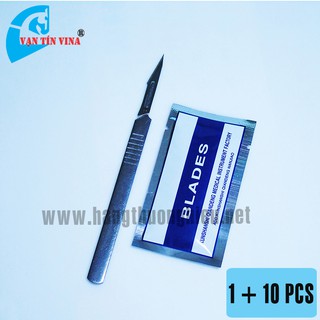 Bộ dao y tế số 11 ( 10 lưỡi dao )