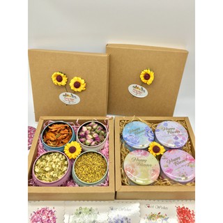 Hộp quà tặng DIY Trà hoa thảo mộc " HẠNH PHÚC"- SONG NGƯ HOA THẢO TRÀ