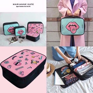 TÚI XÁCH DU LỊCH HÌNH ĐÔI MÔI SIZE 40cm