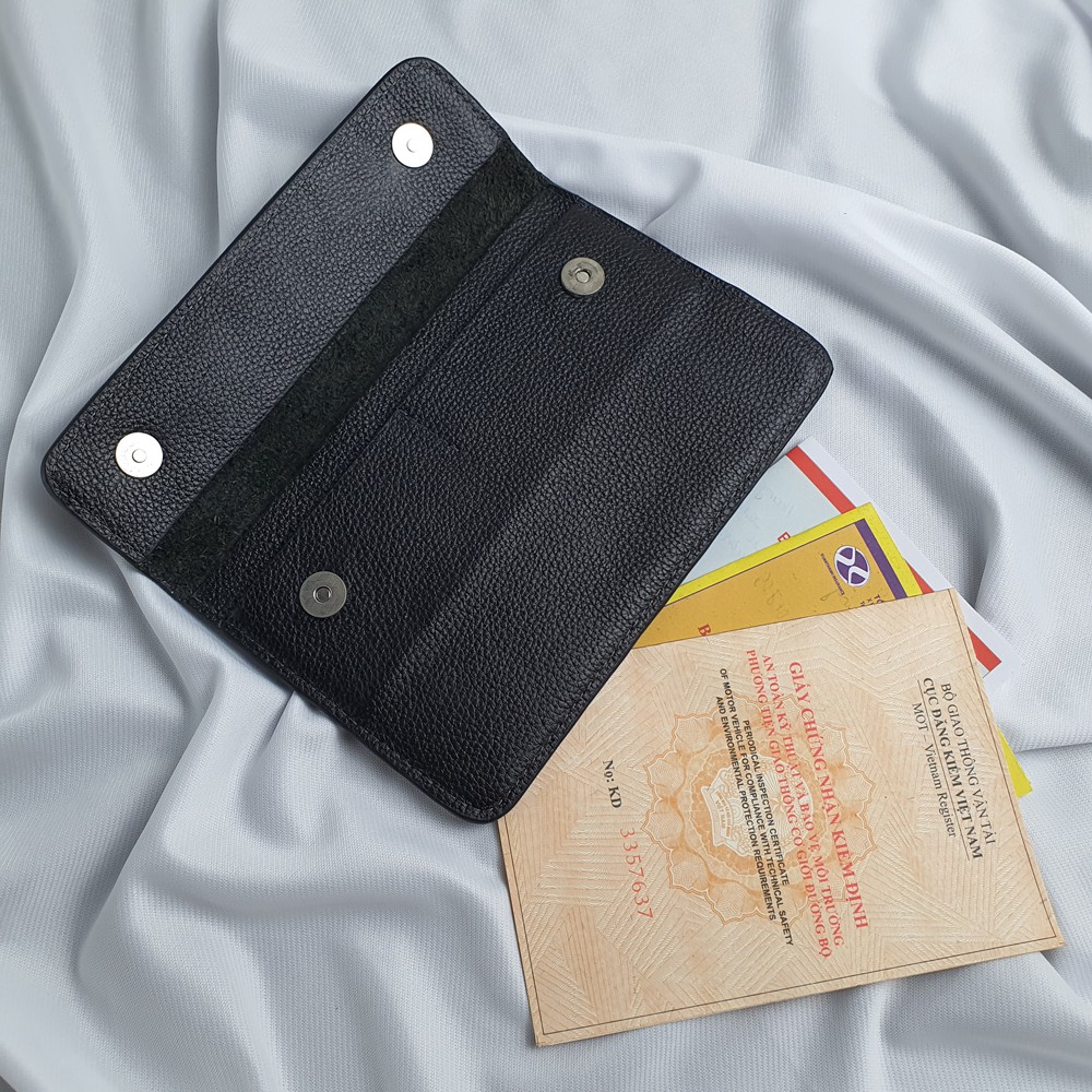 [DA BÒ THẬT] Ví Da Đựng Đăng Kiểm, Giấy Tờ Xe Ô Tô Cao Cấp - Bảo Hành 3 Năm | BigBuy360 - bigbuy360.vn