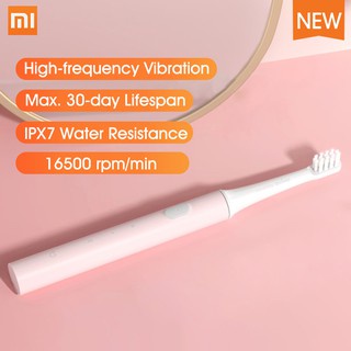 【Hàng Chính Hãng】Bàn chải điện Xiaomi Mijia T100 (pin sạc) - kháng nước ipx7 - Bàn Chải Đánh Răng Mijia T100