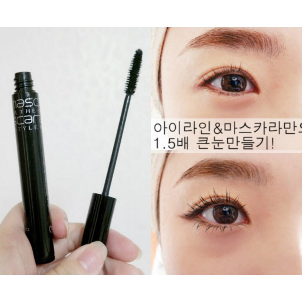 Mascara 4D Làm Dày Mi Missha The Style 4D Mascara 7g _ Missha Chính Hãng