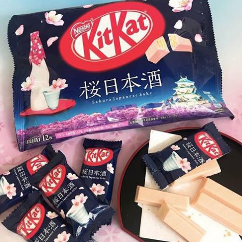 (20 vị) Bánh Chocolate KitKat các vị gói 140gr