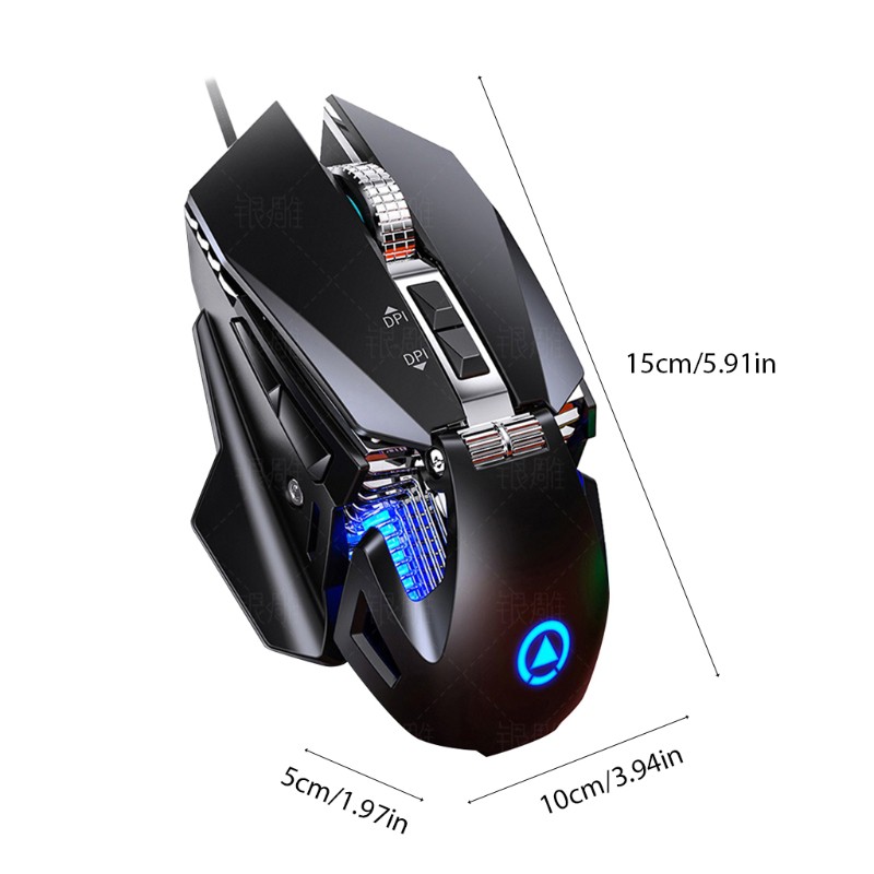 Chuột Gaming Có Dây G10 Macro 3c