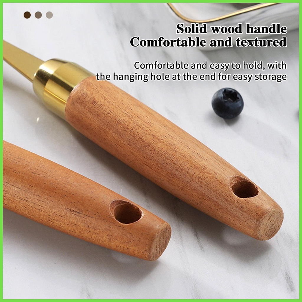 Muỗng Múc Kem/Trái Cây/Dưa Hấu Hình Tròn Dùng Trong Nhà Bếp DIY