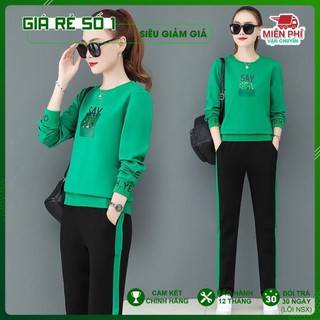 Bộ quần áo thu đông thể thao cao cấp | chất vải đẹp - không phai màu | h006