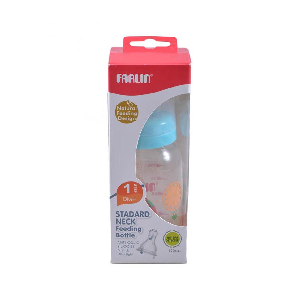 Bình sữa Farlin NF-868 120ml (nhựa PP, 0M+)
