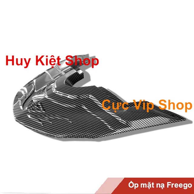 (Xe Freego) Ốp Mặt Nạ Carbon Cao Cấp