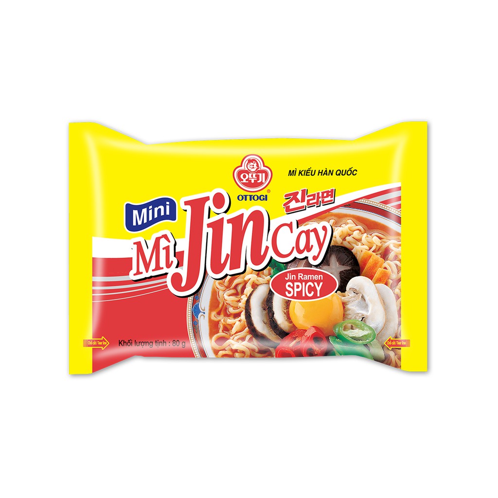 Mì Jin Cay Ottogi VN Mini gói 80g